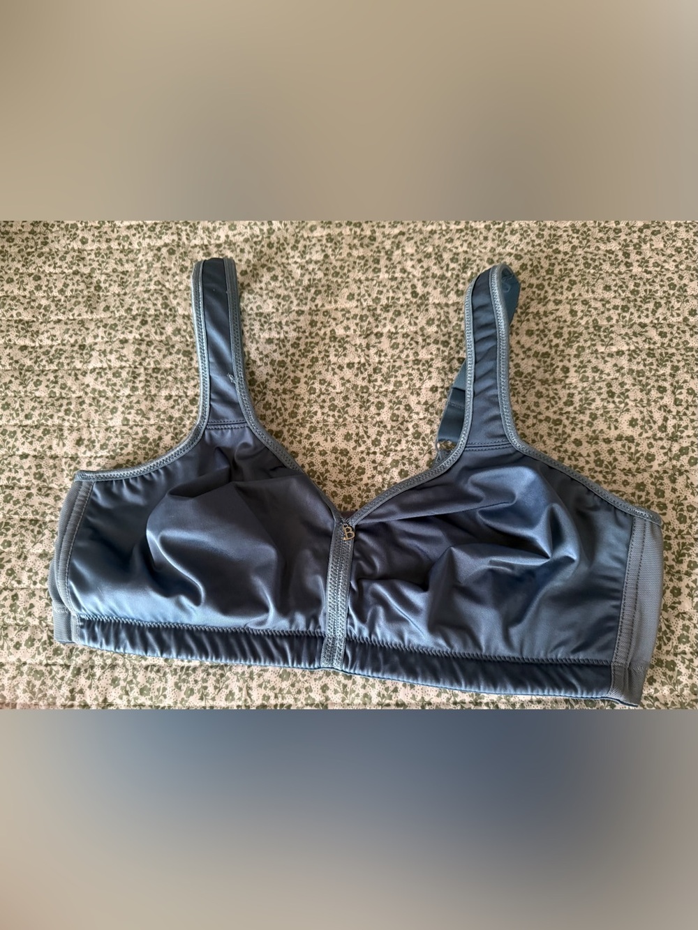 Breezies Unlined Bra with Mesh Panels on the Back - Size 38C